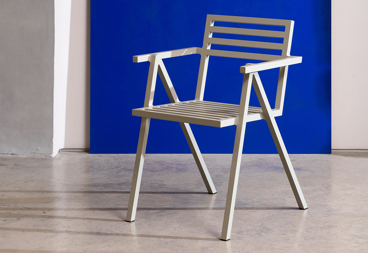 19 Outdoors Stacking Armchair, Butterfield brothers, Nine