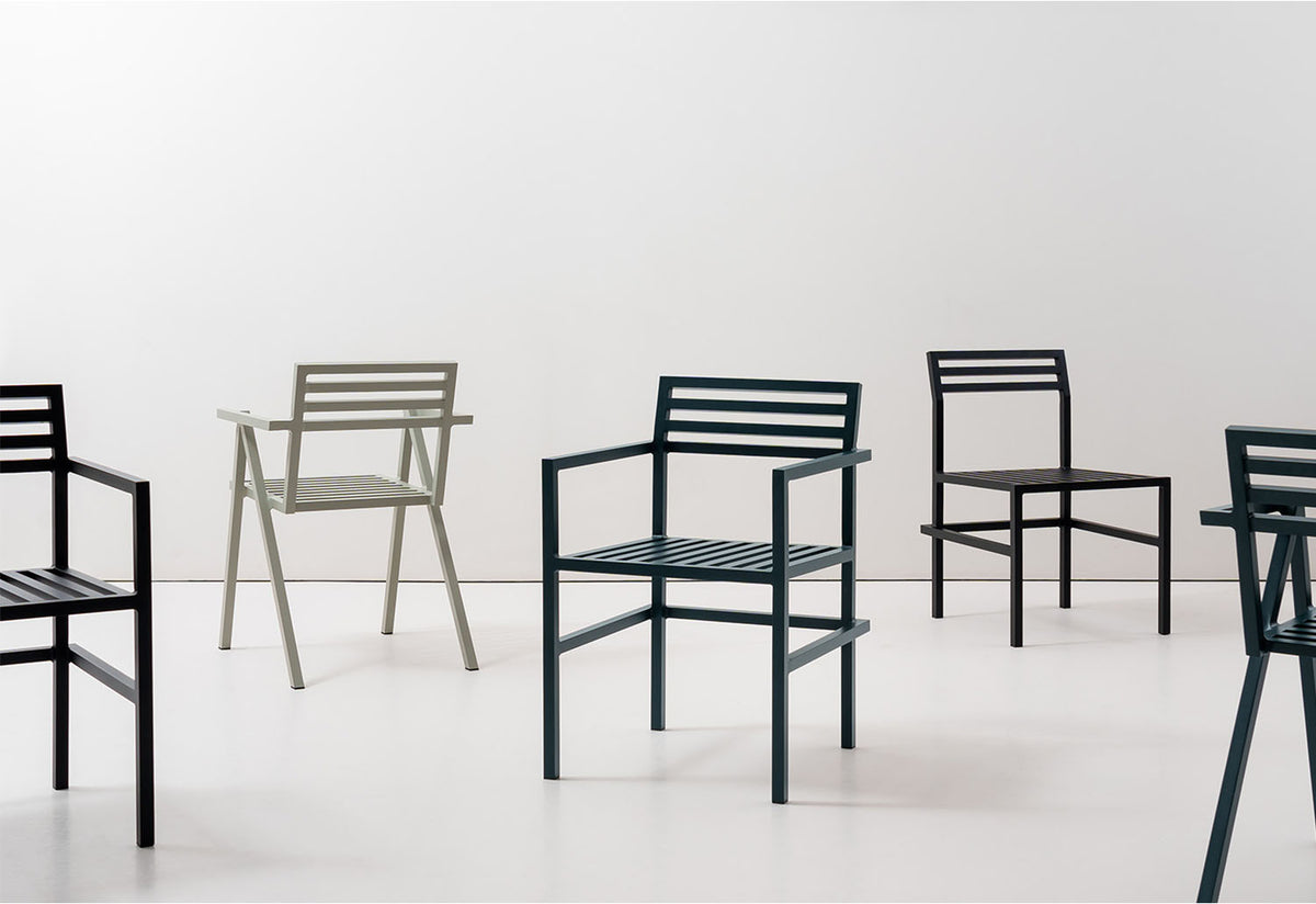 19 Outdoors Stacking Armchair, Butterfield brothers, Nine