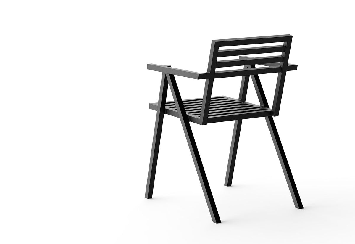 19 Outdoors Stacking Armchair, Butterfield brothers, Nine