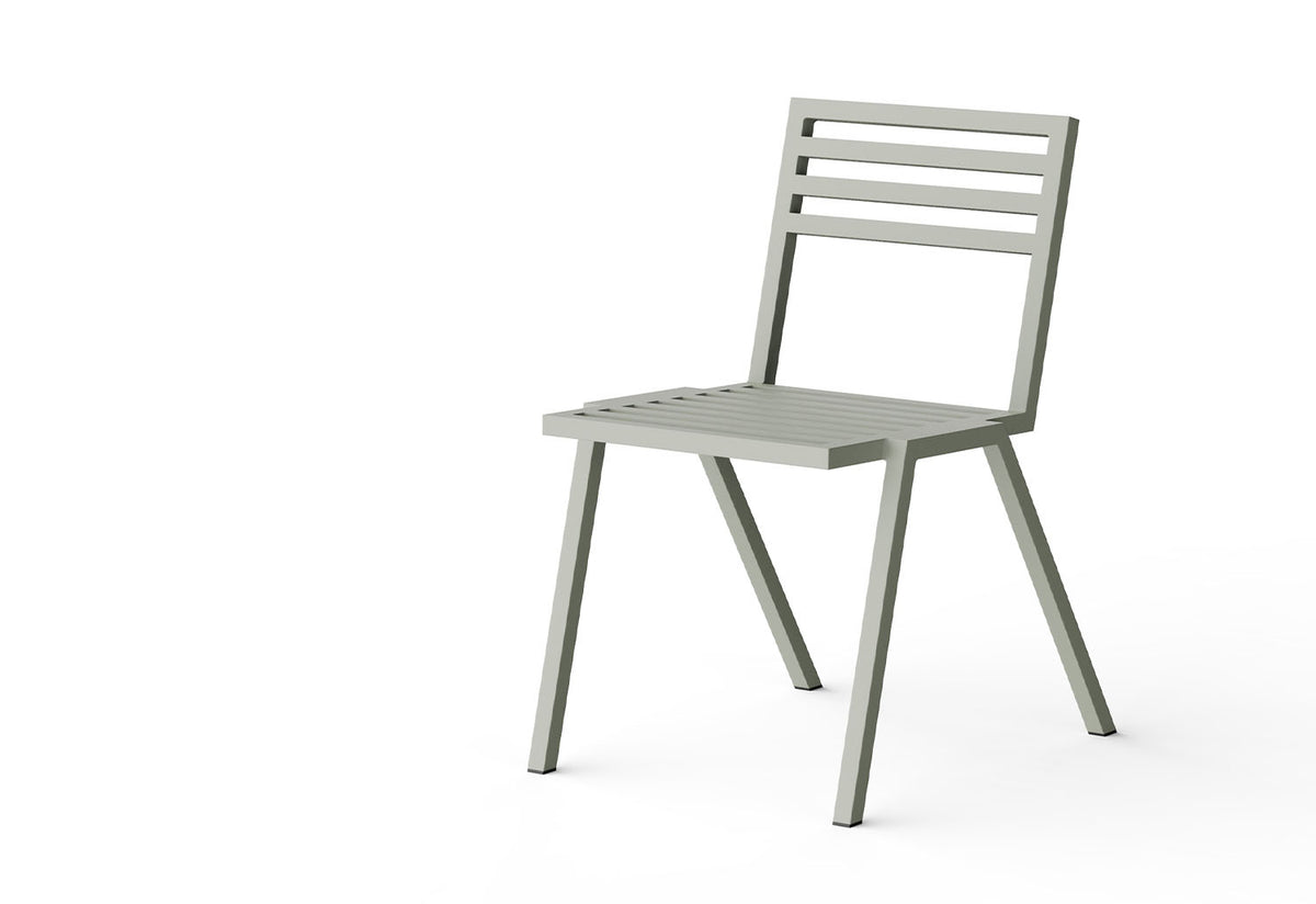 19 Outdoors Stacking Chair, Butterfield brothers, Nine
