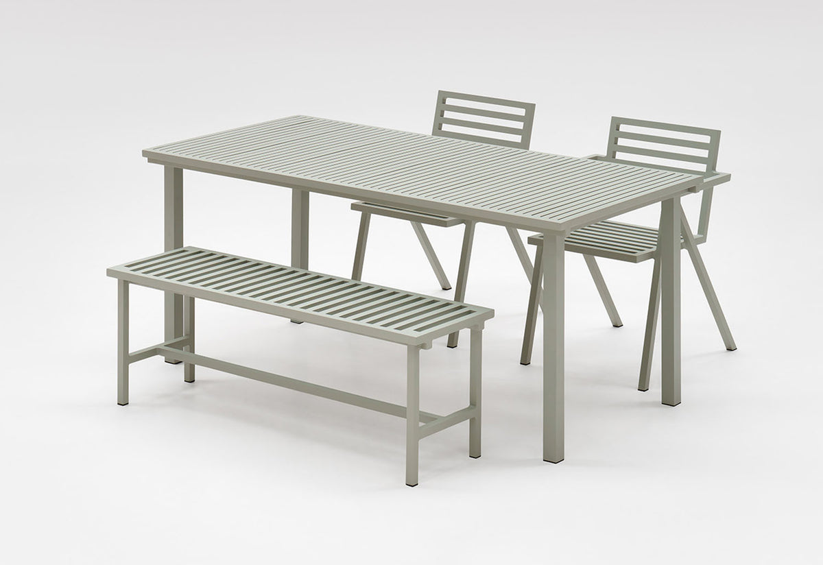 19 Outdoors Dining Table, Butterfield brothers, Nine