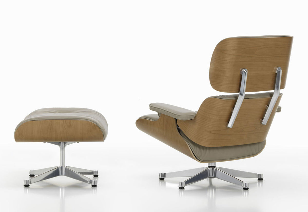Eames Lounge Chair + Ottoman | Cherry, Charles and ray eames, Vitra