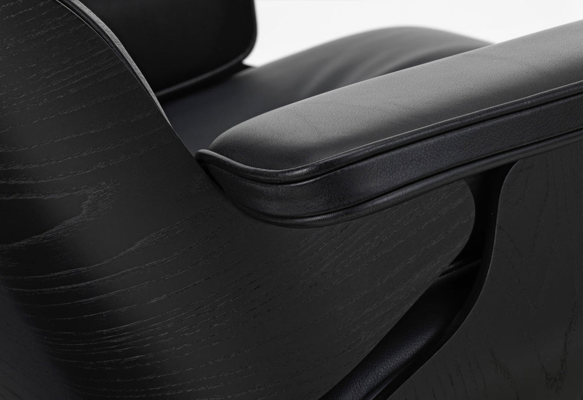 Eames Lounge Chair + Ottoman | Black Chestnut, Charles and ray eames, Vitra