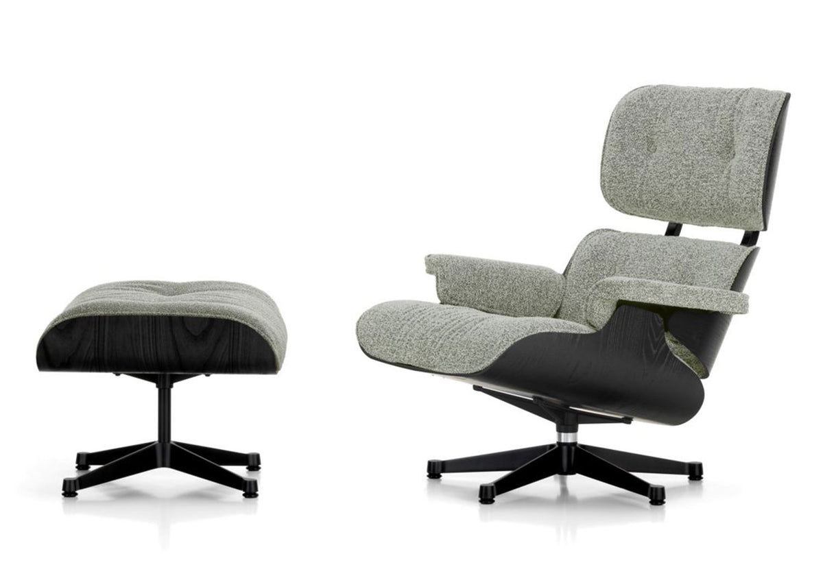 Eames Lounge Chair + Ottoman | Black Chestnut, Charles and ray eames, Vitra