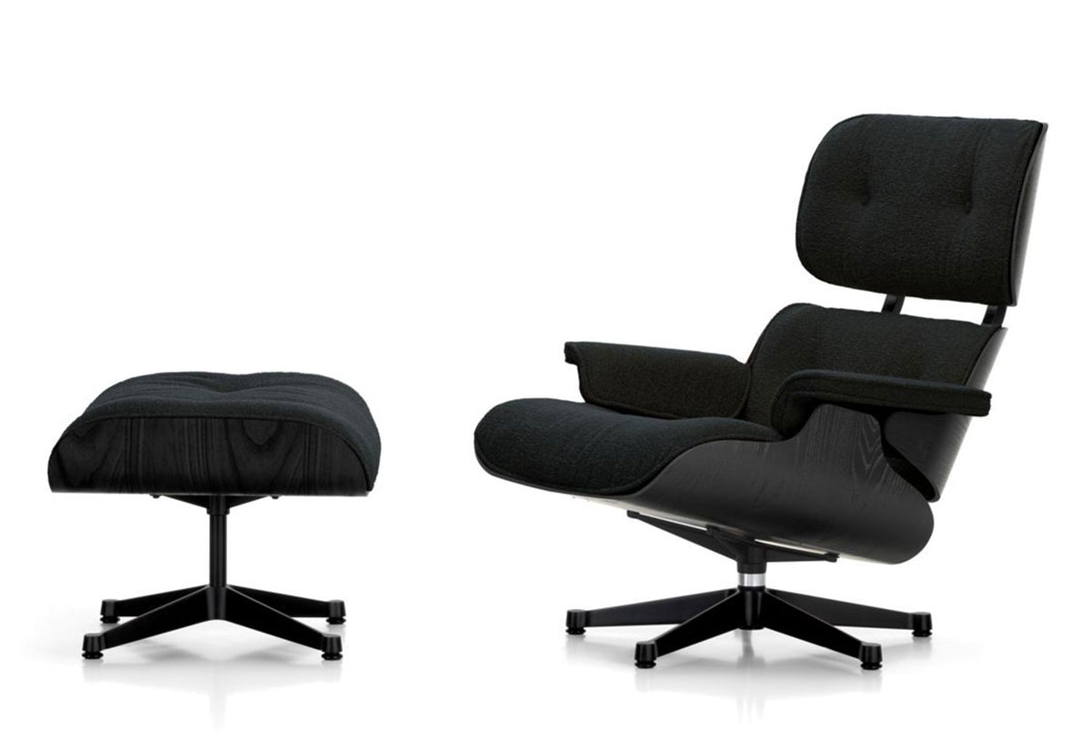 Eames Lounge Chair + Ottoman | Black Chestnut, Charles and ray eames, Vitra