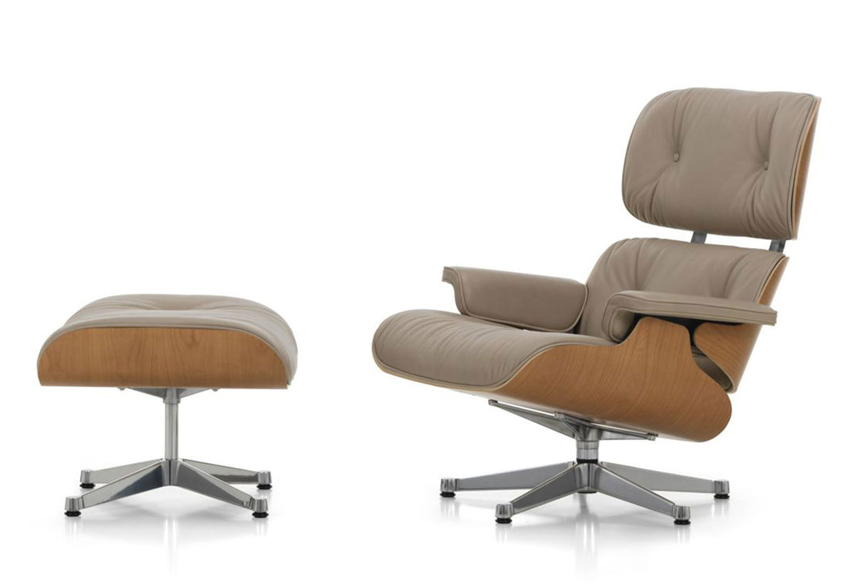 Eames Lounge Chair + Ottoman | Cherry, Charles and ray eames, Vitra
