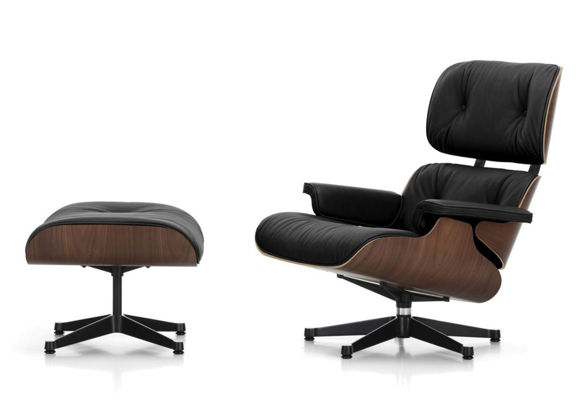 Eames Lounge Chair + Ottoman | Dark Walnut, Charles and ray eames, Vitra