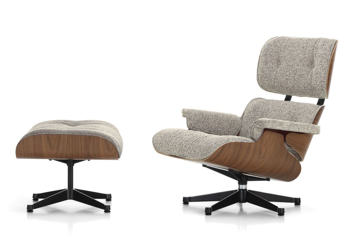 Eames Lounge Chair + Ottoman | Natural Walnut, Charles and ray eames, Vitra