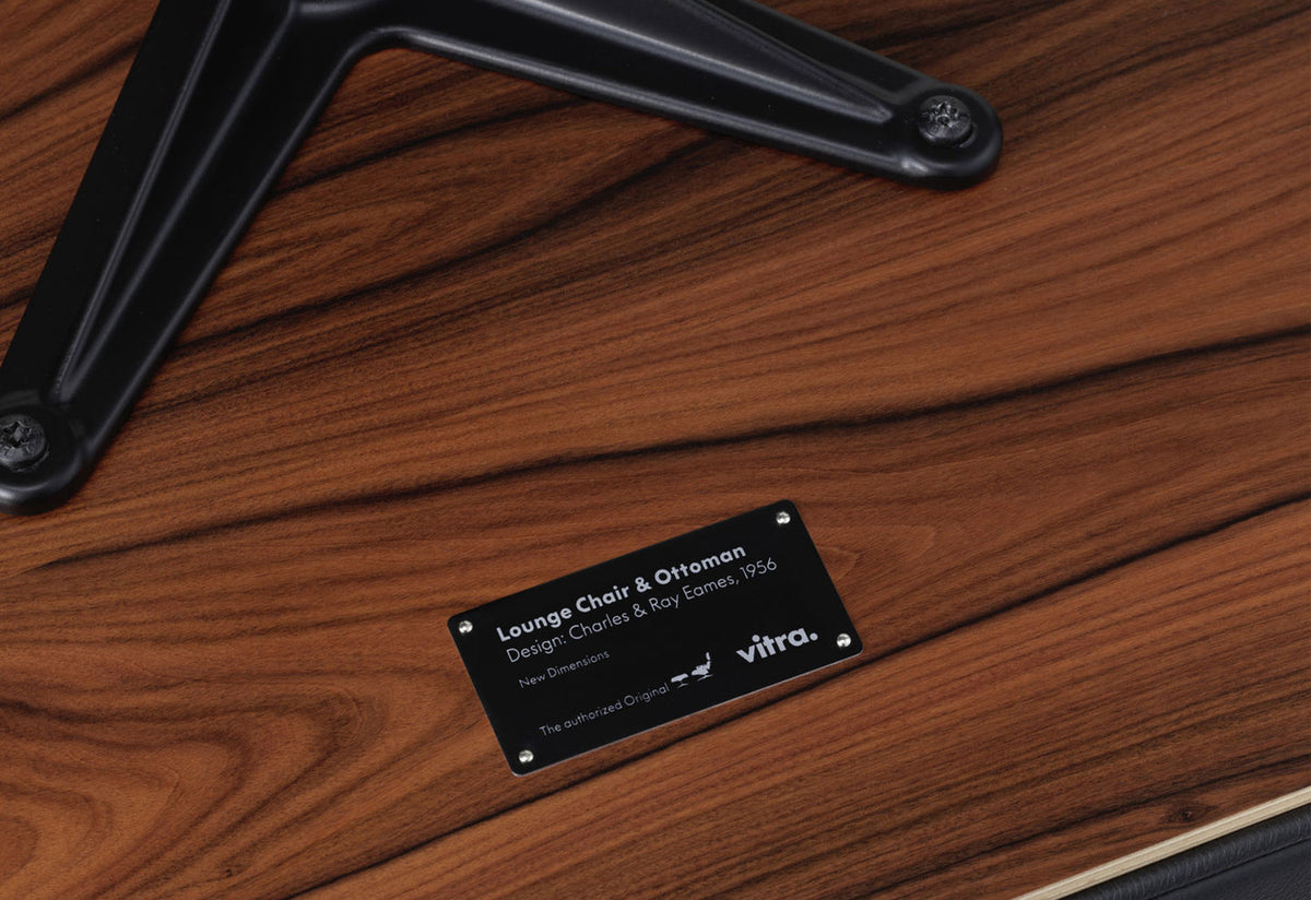 Eames Lounge Chair + Ottoman | Santos Palisander, Charles and ray eames, Vitra