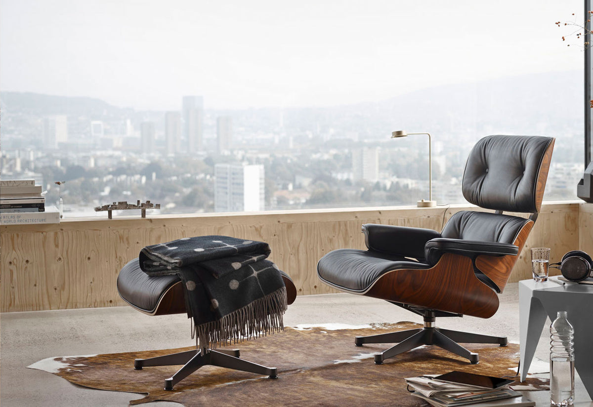Eames Lounge Chair + Ottoman | Santos Palisander, Charles and ray eames, Vitra