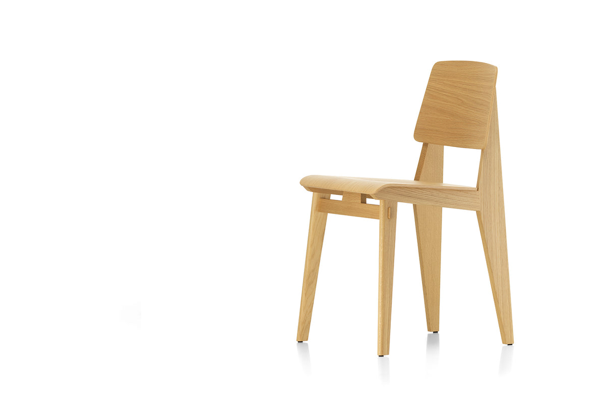 Chaise Tout Bois Chair, Jean prouvé, Vitra