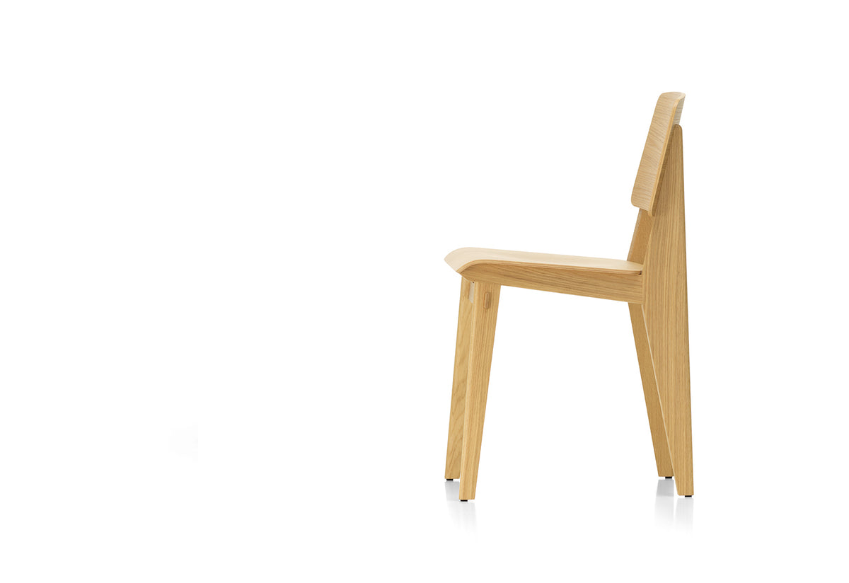 Chaise Tout Bois Chair, Jean prouvé, Vitra