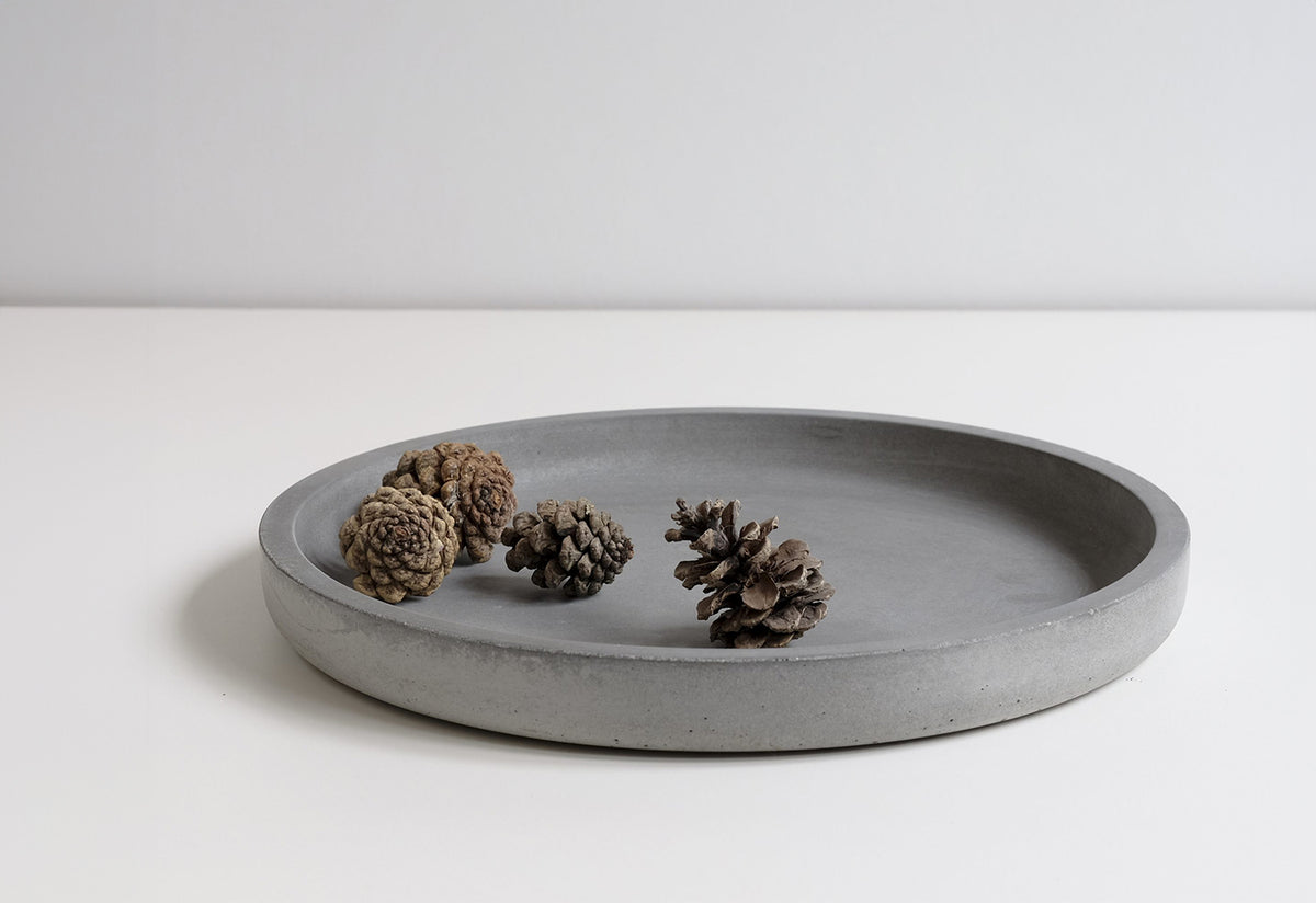 Large Concrete Bowl, Wild and wood