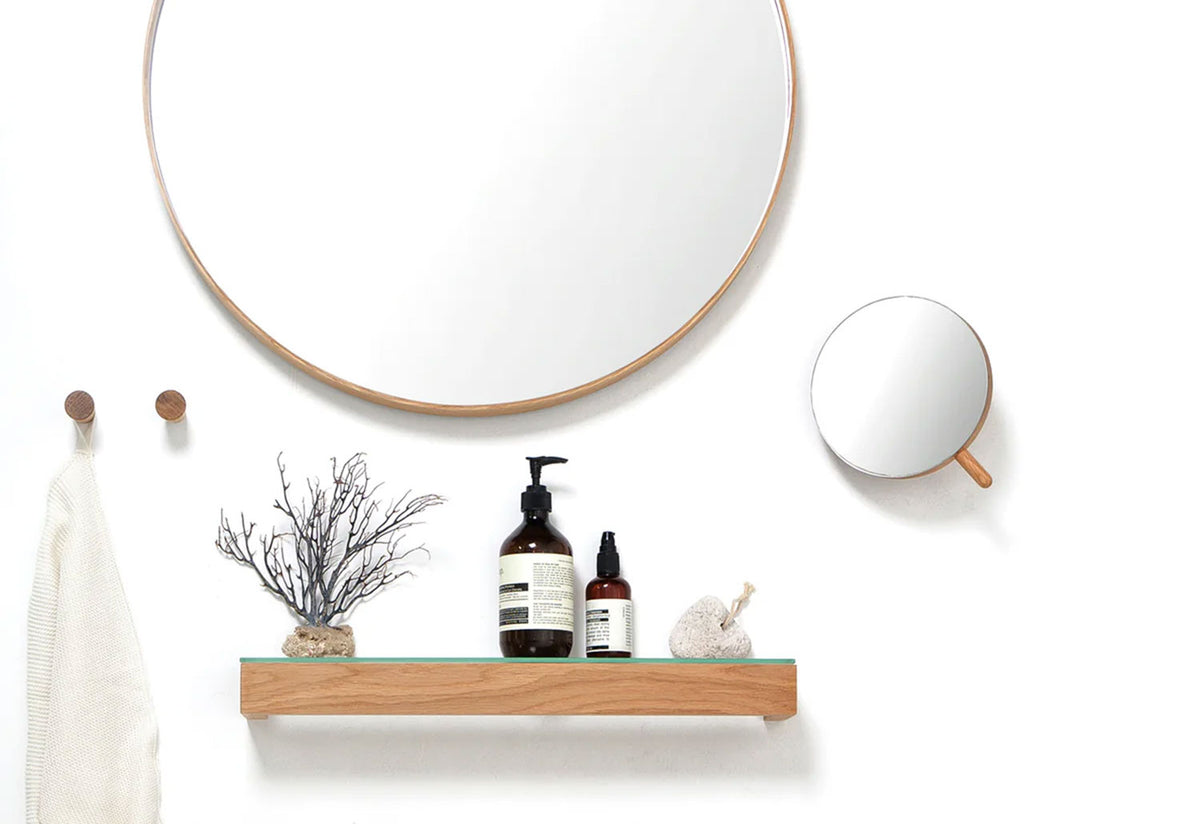 Slimline Magnifying Wall Mirror, Lincoln rivers, Wireworks