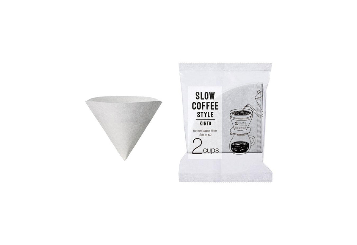 Slow Coffee paper filters, Kinto