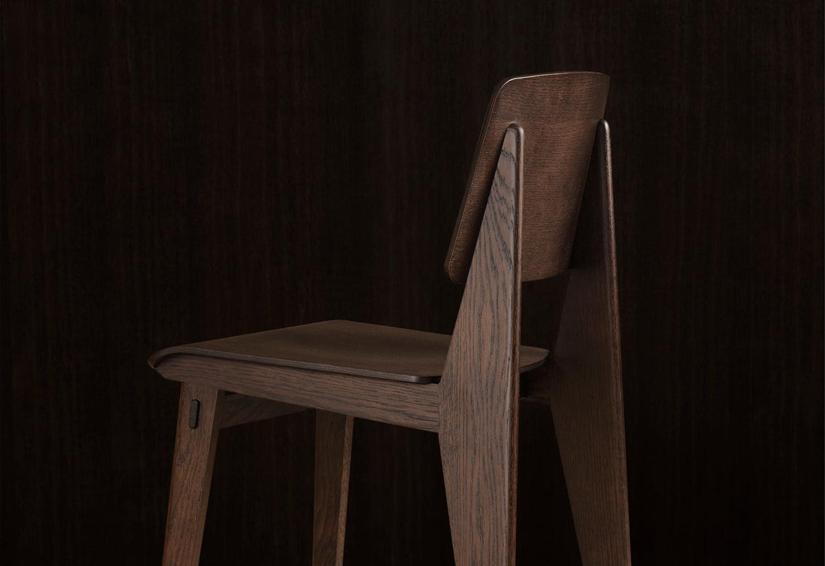 Chaise Tout Bois Chair, Jean prouvé, Vitra