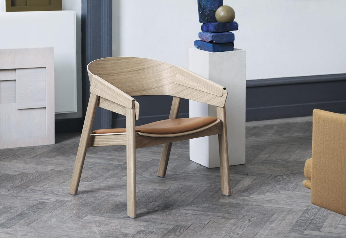 Cover Lounge Chair Leather, Thomas bentzen, Muuto