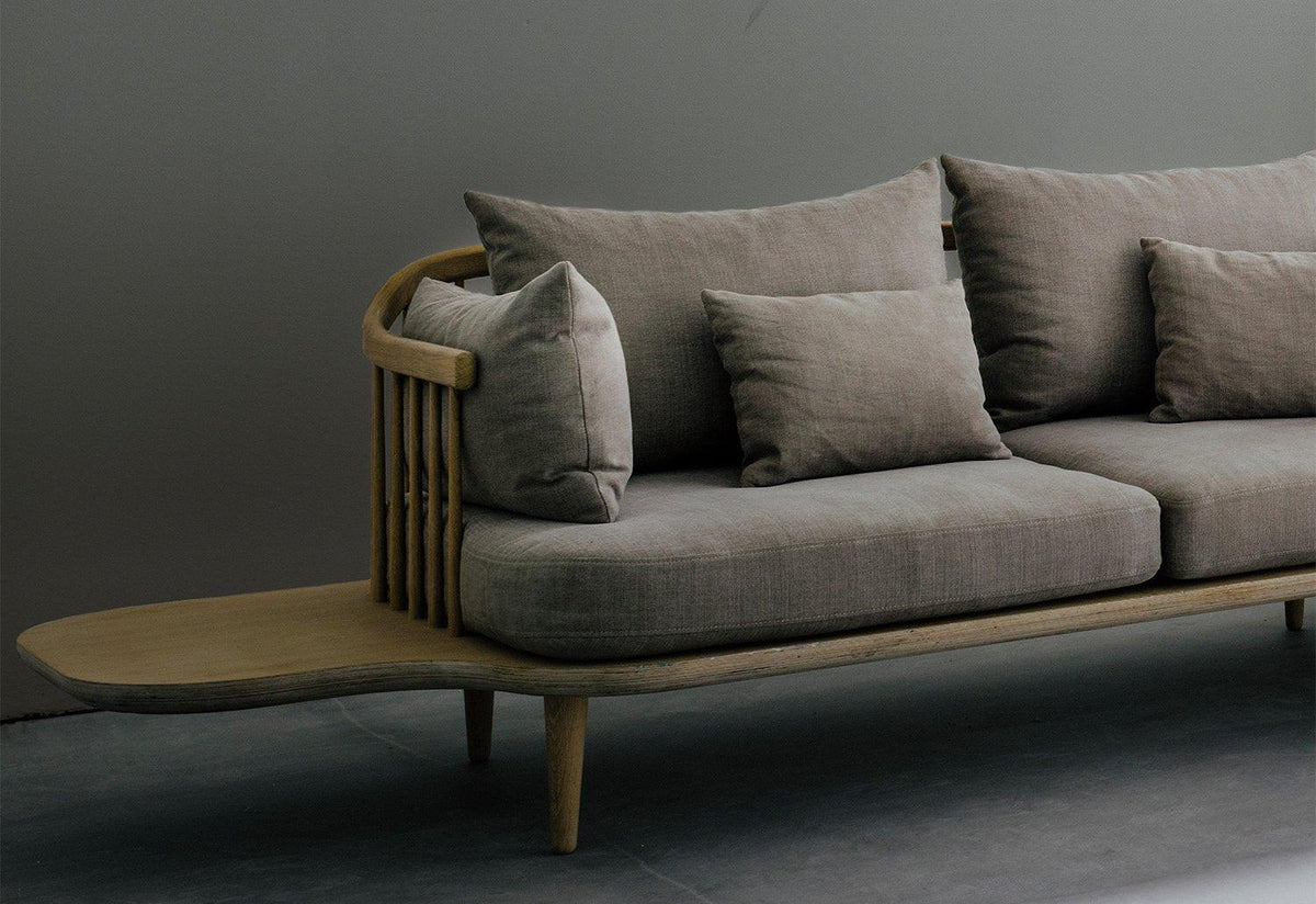 Fly Two-seater Sofa with Table, Space copenhagen, Andtradition
