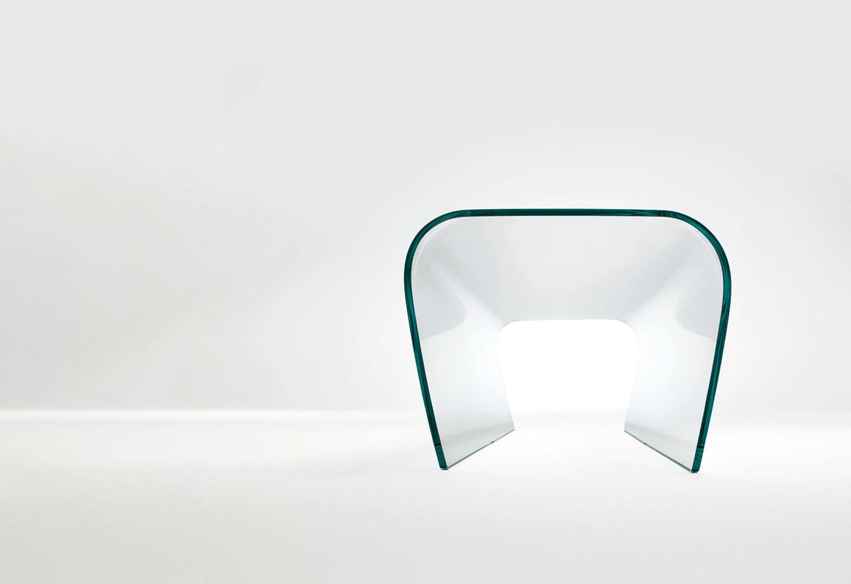 Bent Glass Bench, Naoto fukasawa, Glas italia
