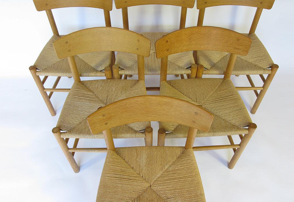 Mogensen set of J39 chairs | 1947