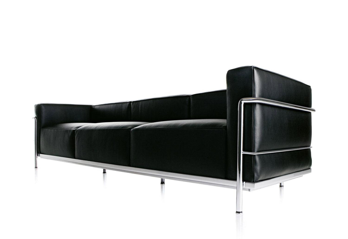 3 Fauteuil Grand Confort Three Seater, Le corbusier jeanneret perriand, Cassina
