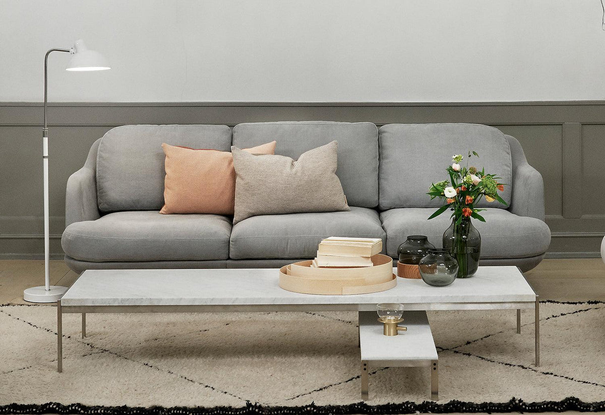 Lune three seat sofa
