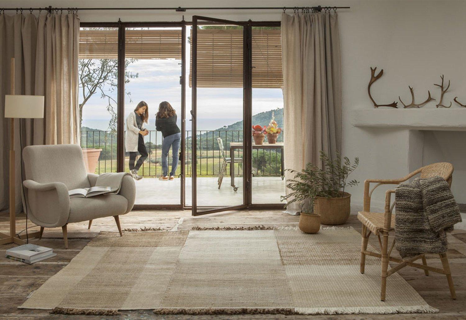 Tres Vegetal rug, small - Ex-Display