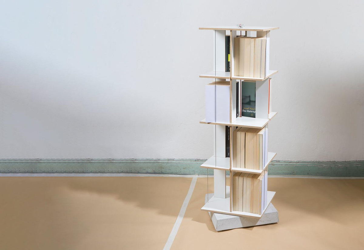 Buchstabler bookcase, 2004, Tom fischer, Nils holger moormann