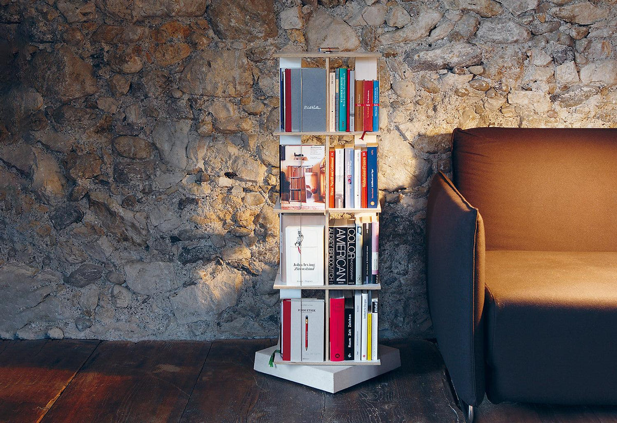 Buchstabler bookcase, 2004, Tom fischer, Nils holger moormann