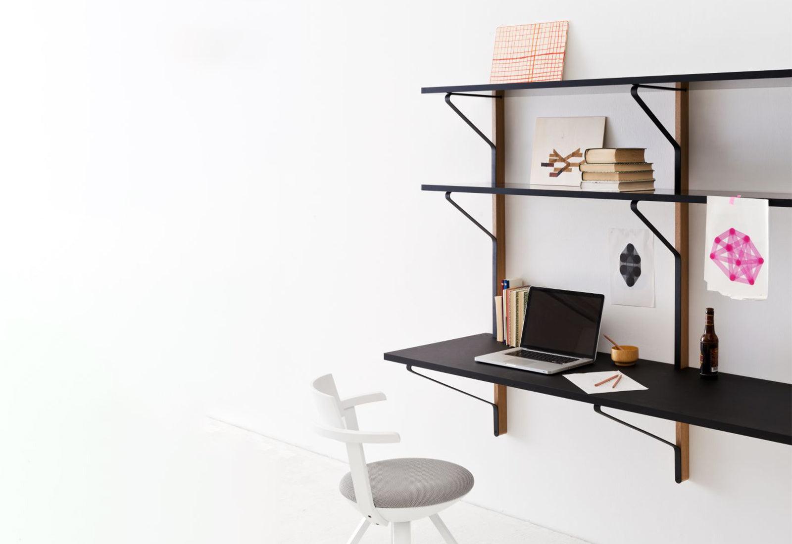 REB 010 Kaari shelf w desk, 2015