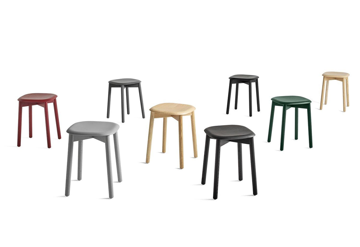 Soft Edge 72 Low Stool, Iskos-berlin, Hay