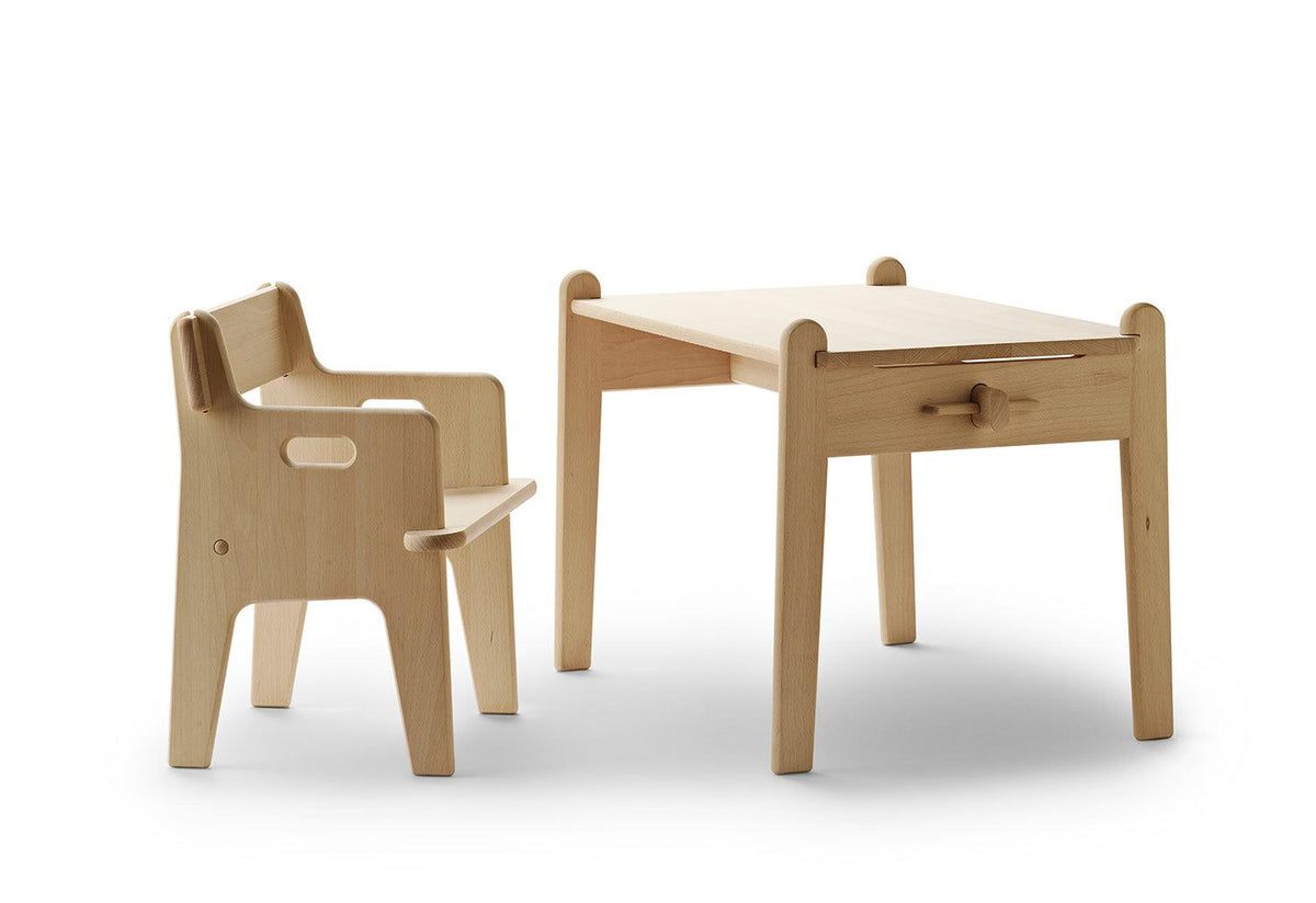 CH411 Children's Table, Hans wegner, Carl hansen and son