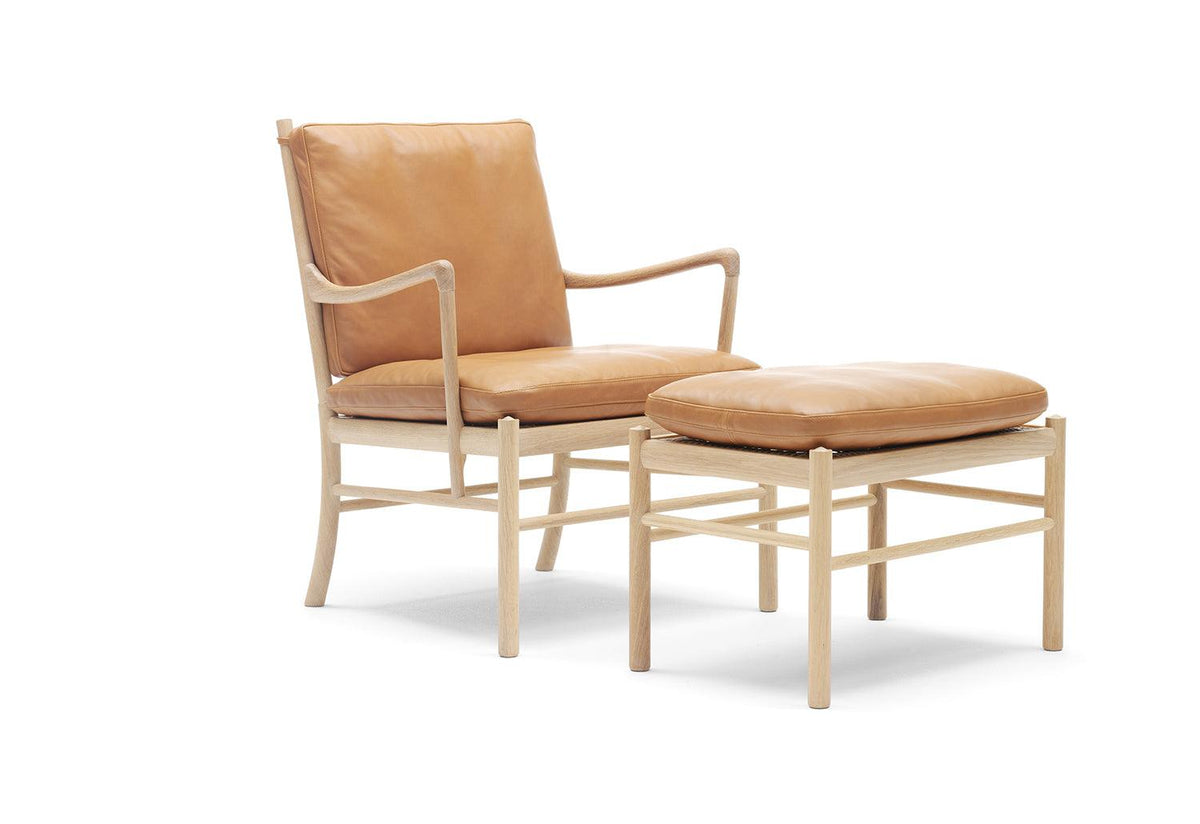 OW149 Colonial Footstool, Ole wanscher, Carl hansen and son