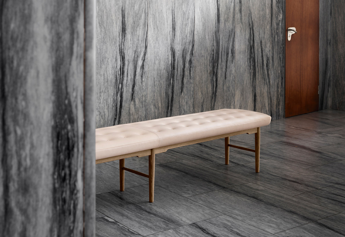 Foyer VLA75 Bench, Vilhelm lauritzen, Carl hansen and son
