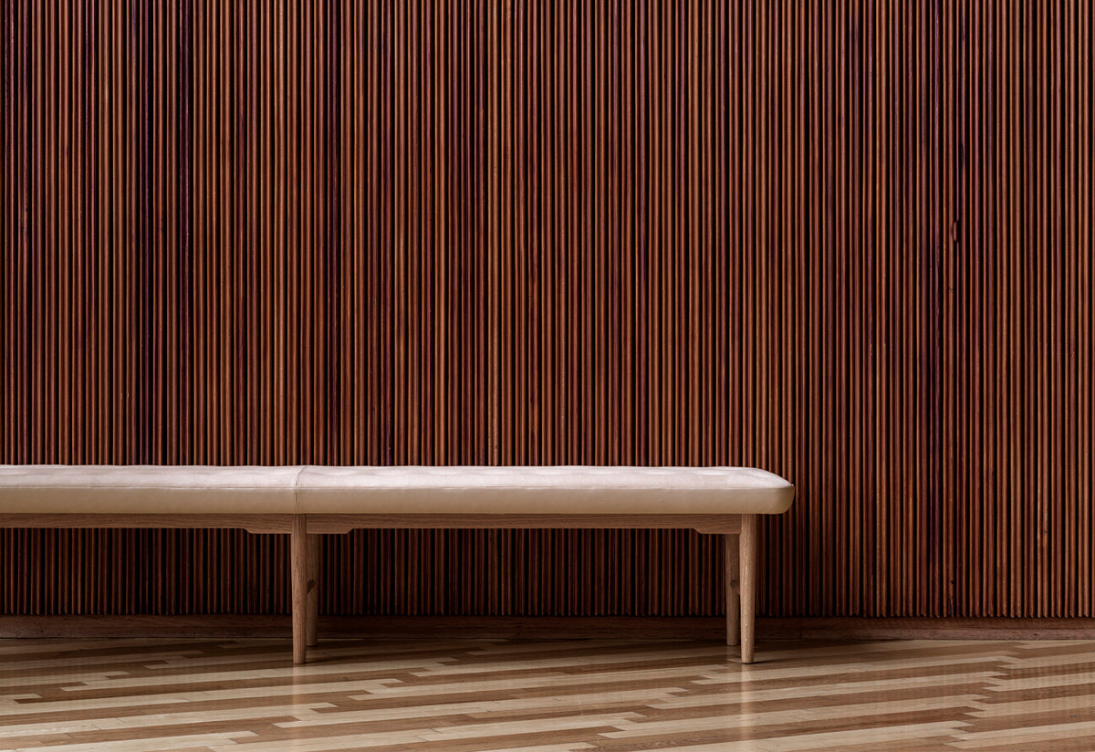 Foyer VLA75 Bench, Vilhelm lauritzen, Carl hansen and son
