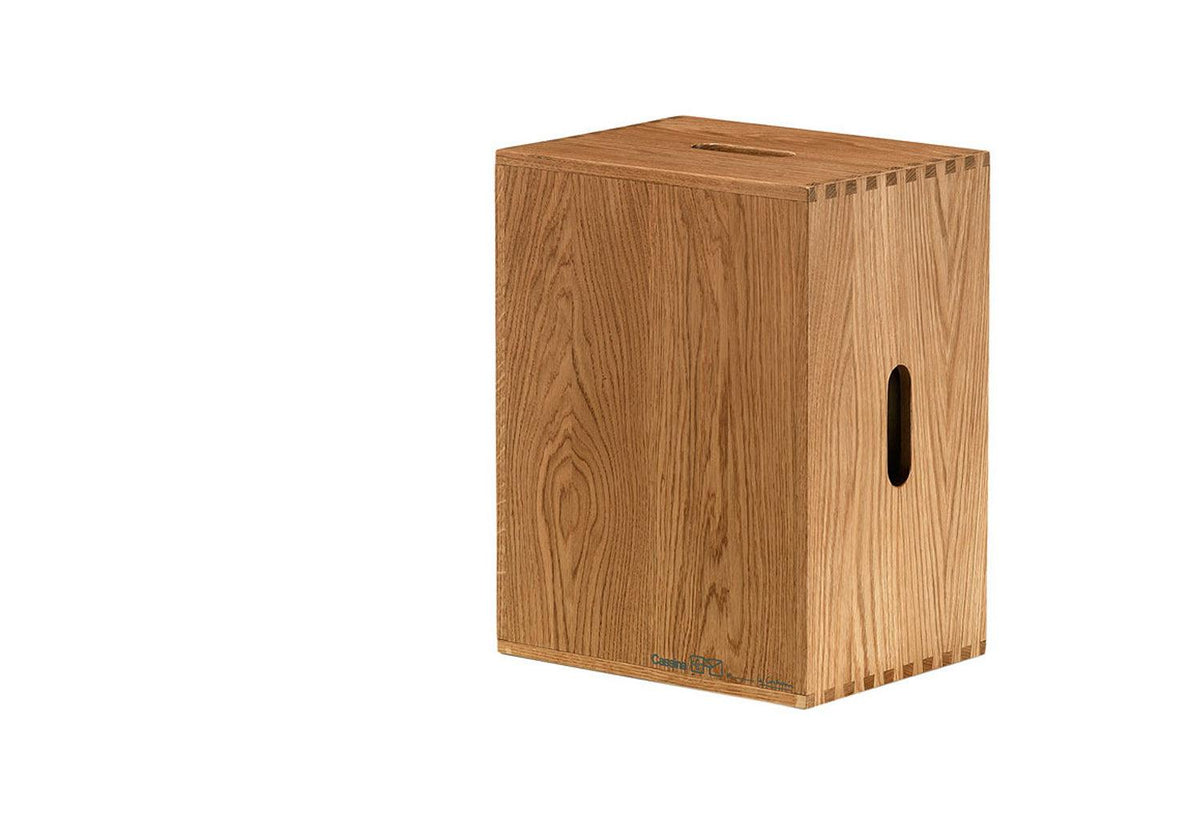 Wooden box store stool
