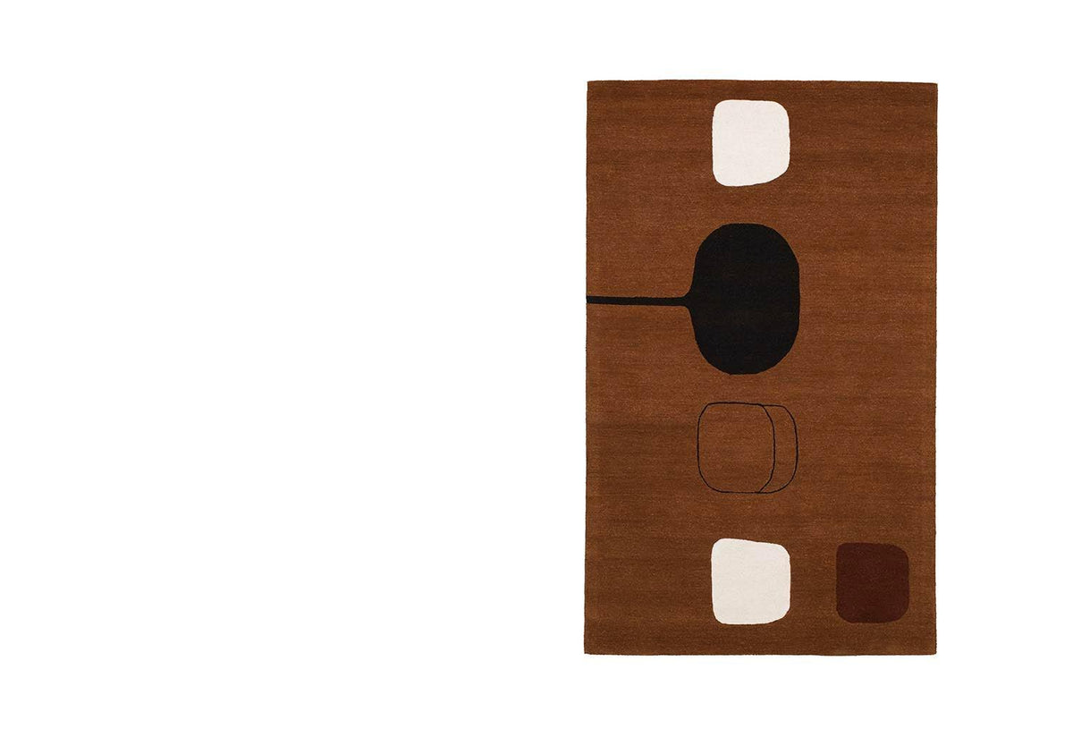 Permutation Brown Rug, William scott, Christopher farr
