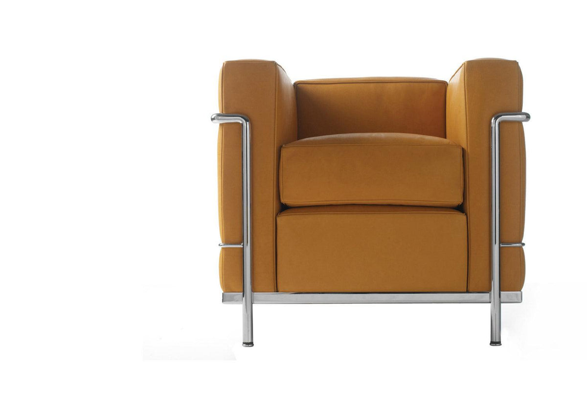 2 Fauteuil Grand Confort Chair, Petit Modèle, Le corbusier jeanneret perriand, Cassina