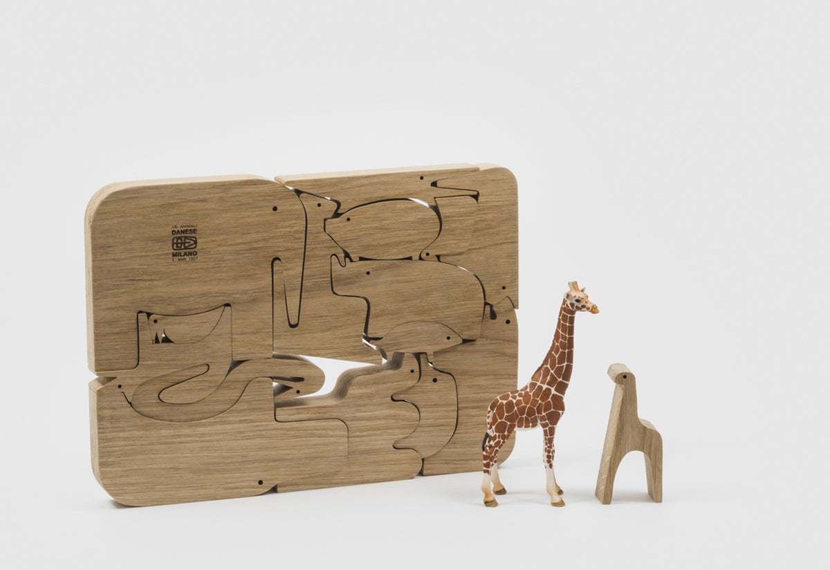 16 Animali Puzzle, Enzo mari, Danese