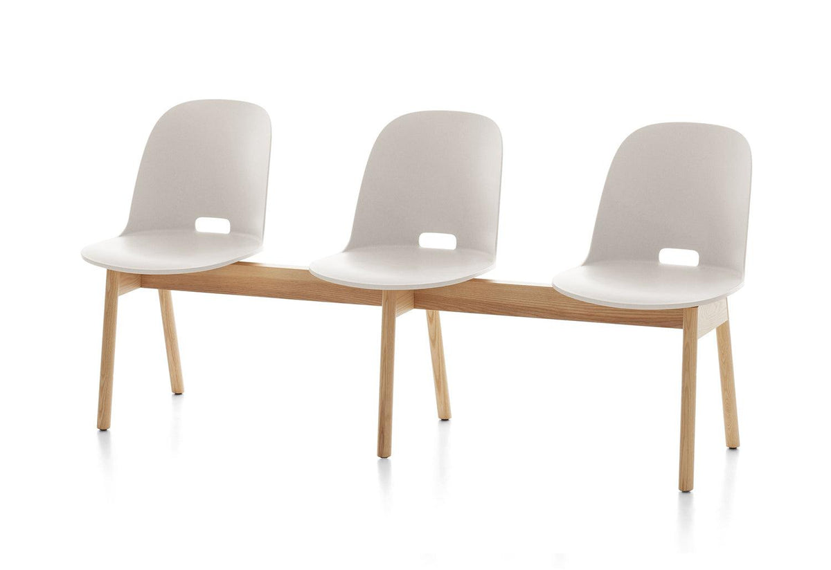 Alfi 3-Seat Bench, Jasper morrison, Emeco