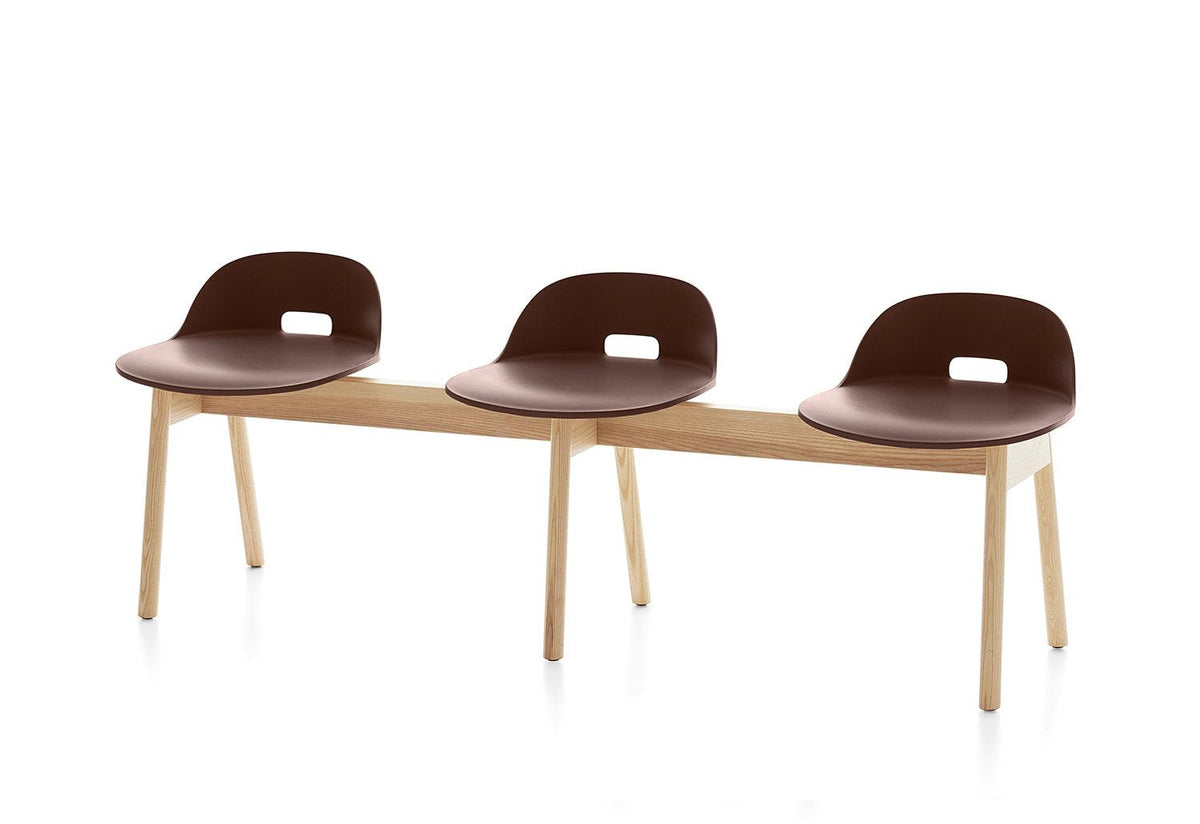 Alfi 3-Seat Bench, Jasper morrison, Emeco