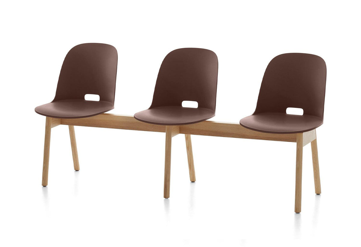 Alfi 3-Seat Bench, Jasper morrison, Emeco