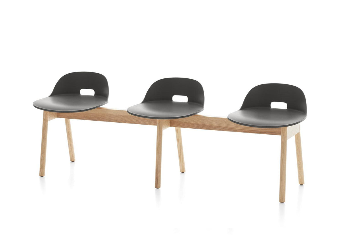 Alfi 3-Seat Bench, Jasper morrison, Emeco