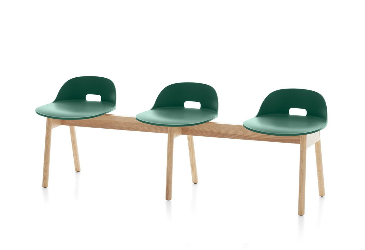 Alfi 3-Seat Bench, Jasper morrison, Emeco
