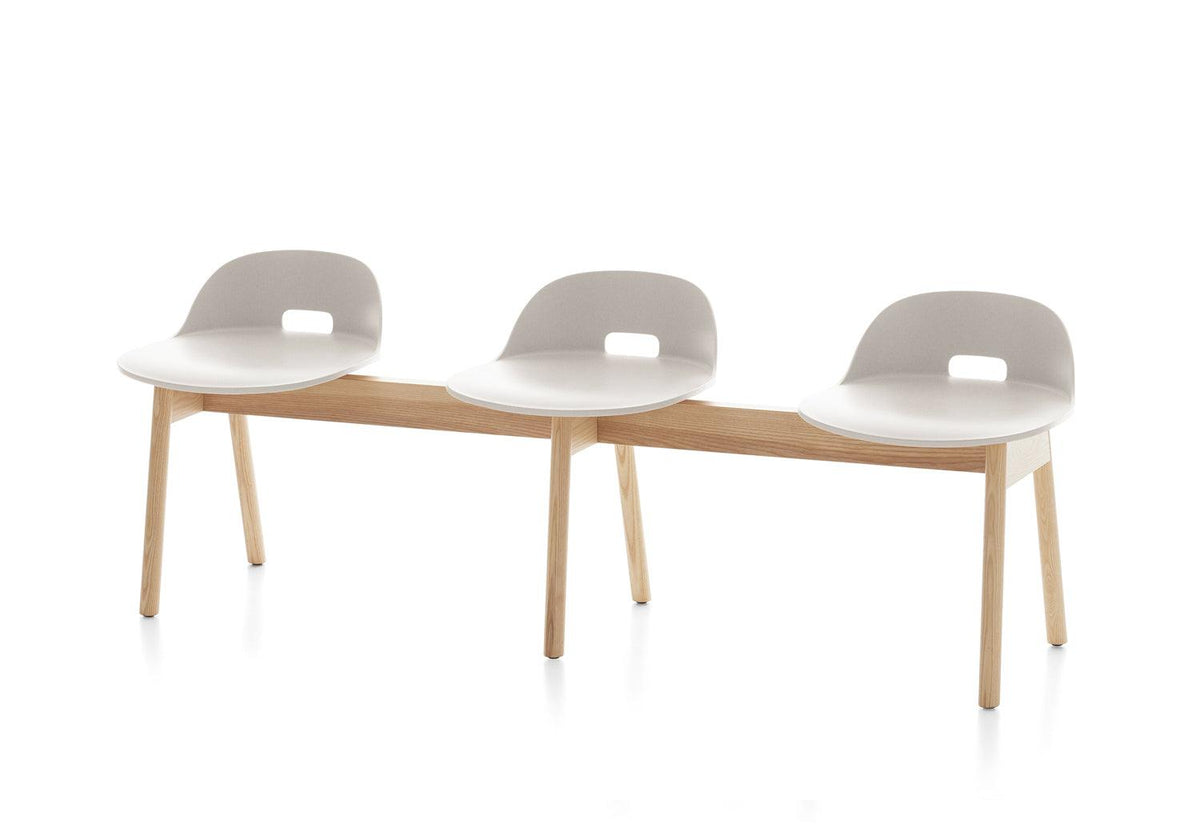 Alfi 3-Seat Bench, Jasper morrison, Emeco