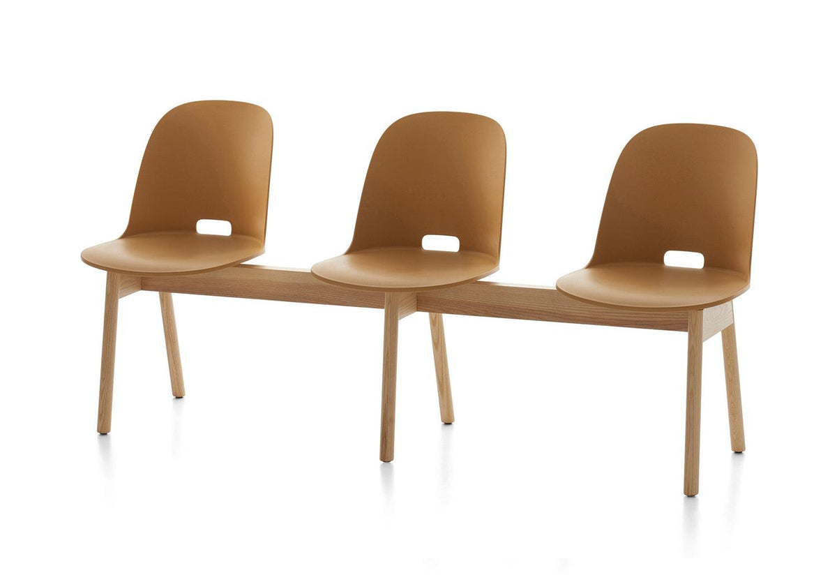 Alfi 3-Seat Bench, Jasper morrison, Emeco