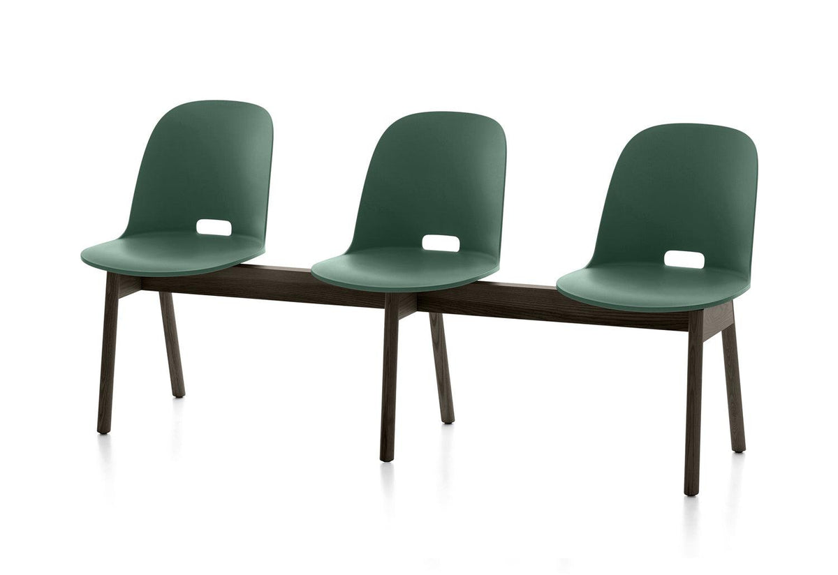 Alfi 3-Seat Bench, Jasper morrison, Emeco