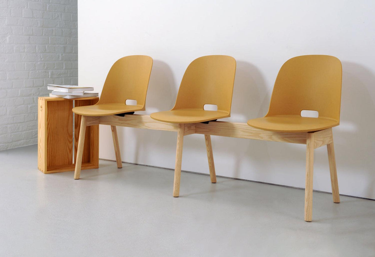 Alfi 3-Seat Bench, Jasper morrison, Emeco