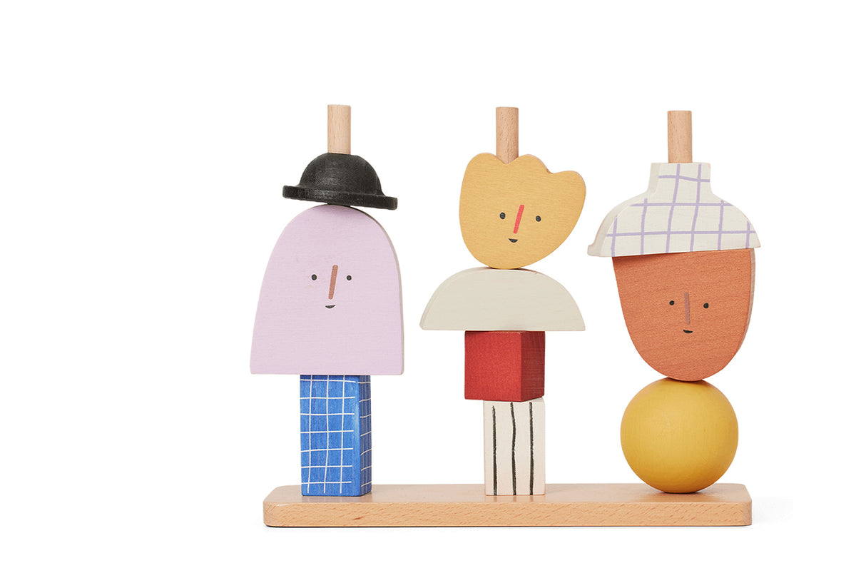 Character Stacking Blocks, Ferm living