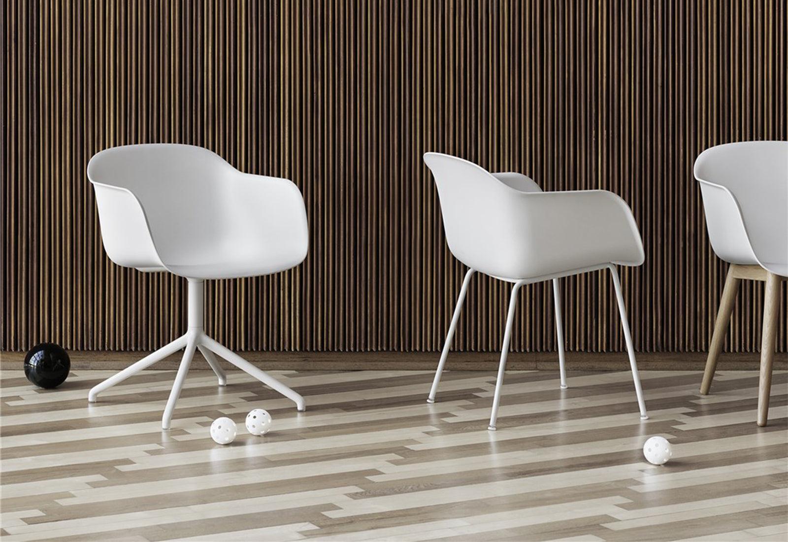Fiber Armchair Tube | Upholstered